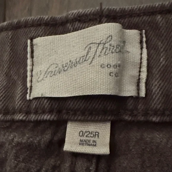 Universal Thread Women's Straight Leg Jeans - Brown - Picture 2 of 4